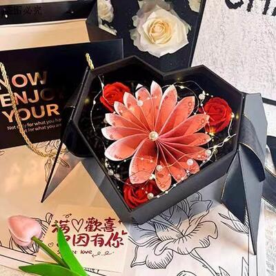 生日礼物男士送老公男友创意惊喜实用手工diy材料装钱有钱花盒子