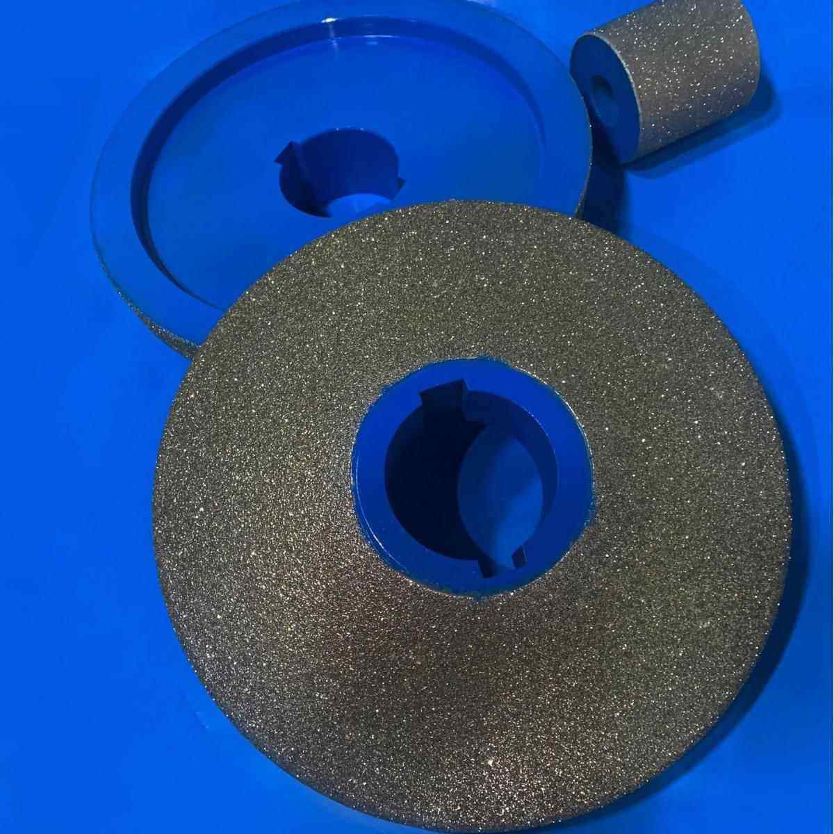 玻璃钢打磨储罐法兰修整刀具倒磨边金刚石磨边轮粗颗粒