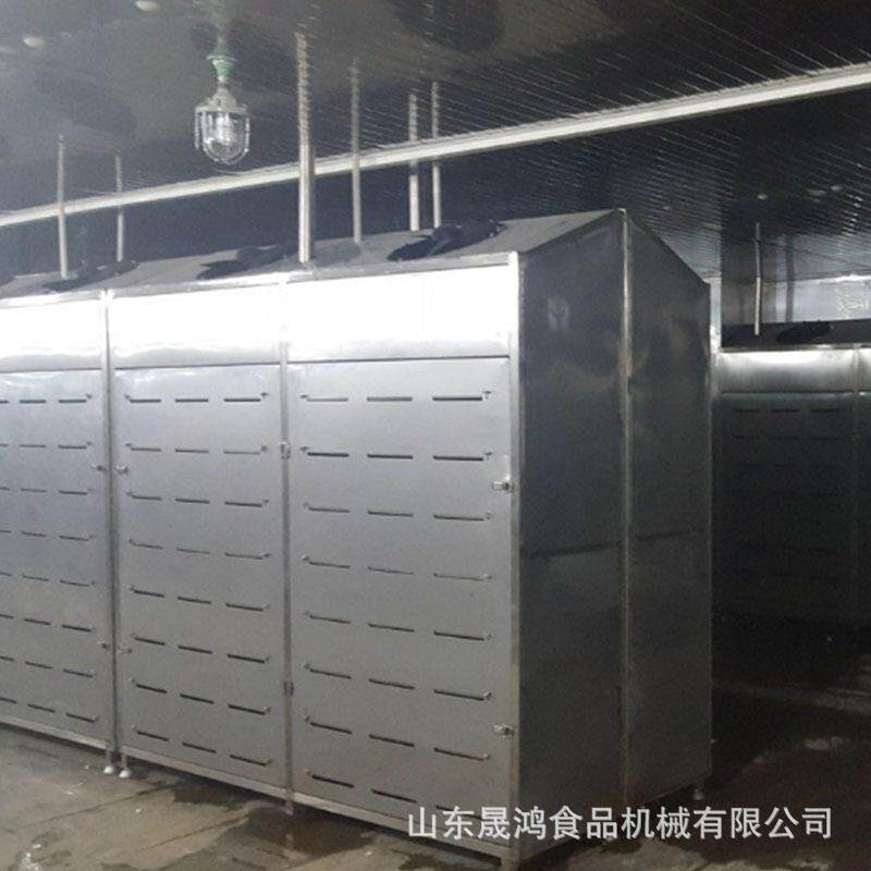 晟鸿猪蹄化冻机海鲜类冻盘解冻机牛肉块低温湿解冻线