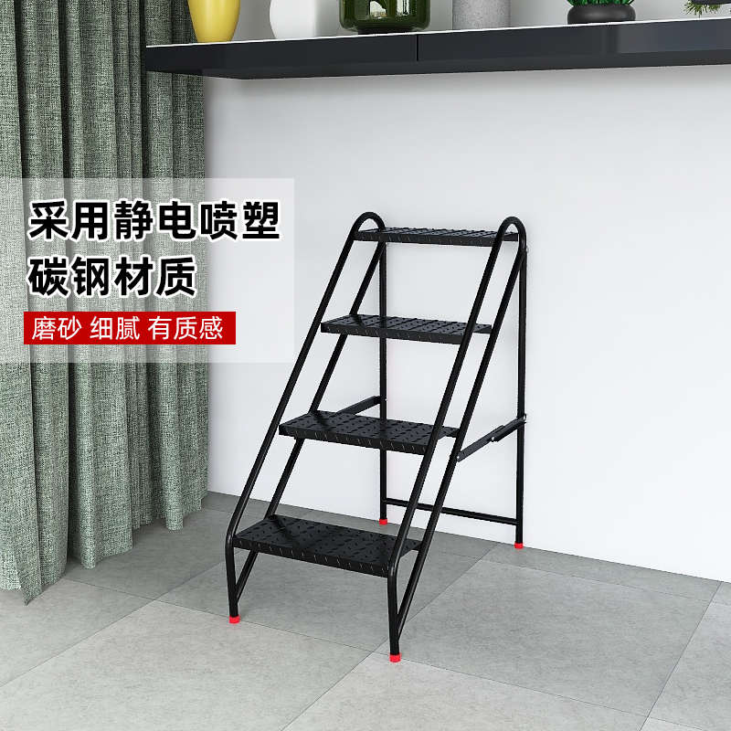 工业可移动登高梯家用踏步梯可折叠三步梯凳安全爬梯取货梯小梯凳