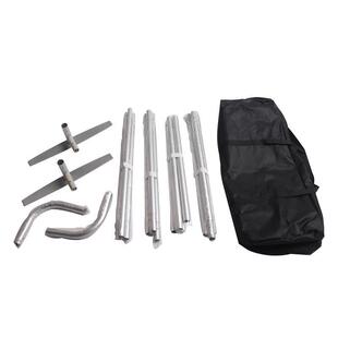 成铝合摆摊架子展金示广告牌广63告背快合展架金墙套签到会签展示