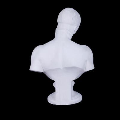 马尔斯像石头膏素描写生静物模型美术室雕像石膏人胸物像ANI像半