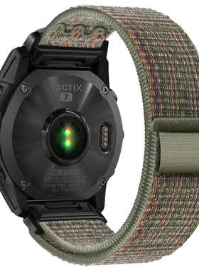 适用佳明快拆野径尼龙回环表带Garmin飞耐时Fenix7X/Fenix5X/Feni