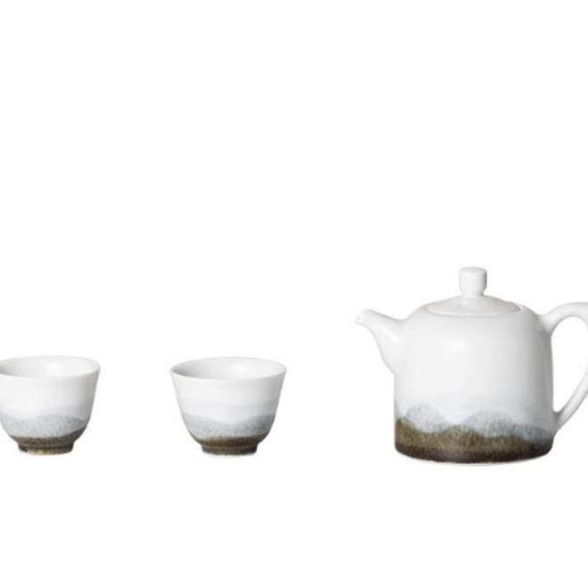 新中式流体托盘茶盘茶具茶台软装饰品样板房茶室禅意宋式书房摆件