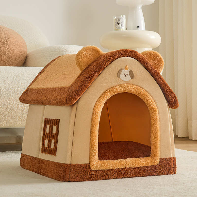 房子拆洗宠物狗安全感屋别墅保暖可豪华封闭式四季通用窝冬天猫咪