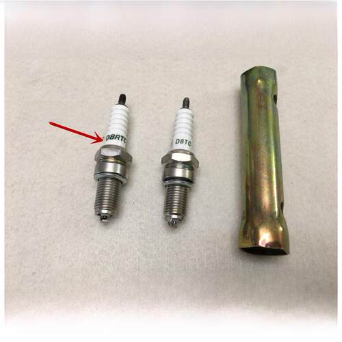 适用大阳摩托车配件DY125-2A-5-7K/125-38-39-36-22火花塞火嘴电