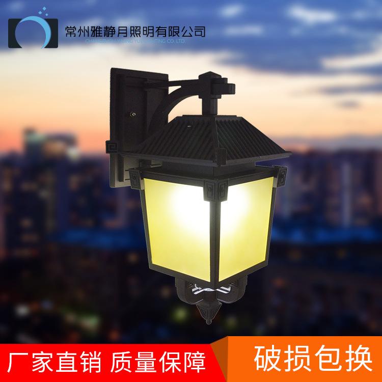 墙壁灯 户外防水别墅庭院灯中式花园复古墙壁灯室外室内走廊灯