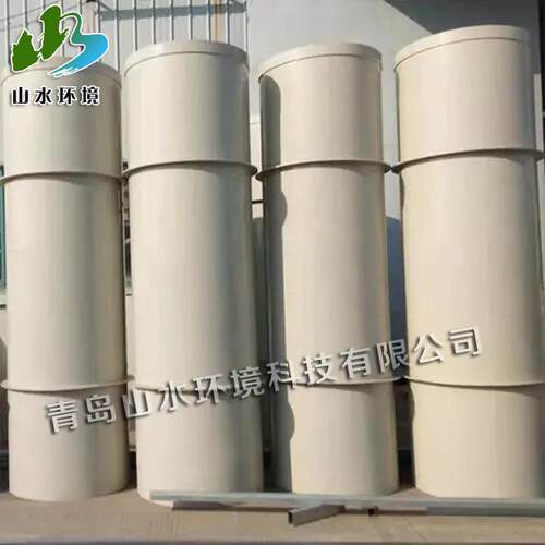 PP风管大口径多规格带法兰风管废气处理管pp管道加强筋
