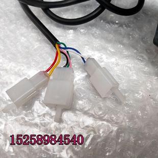 电动车36V48V电门锁液晶屏带电量显示加速器速度码表里程调速转把