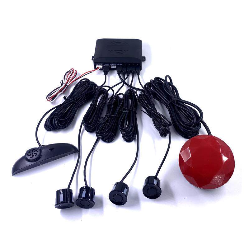 货A44-s车倒车雷达语4伏右盲区警器大车泥头车半挂车报监2控音