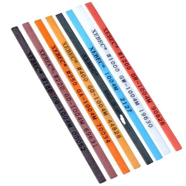 锐必克纤维油石XBC油石XEBEC油石1010扁形油石蓝色橙色咖啡色茶色