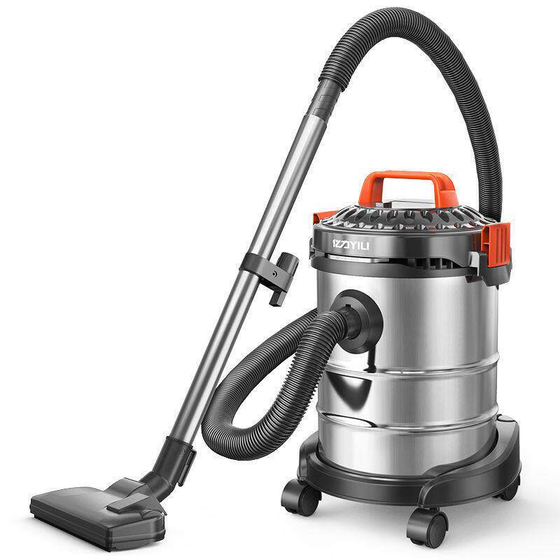 亿力吸尘器家用小型大功率手持式地毯静音干湿吹桶式吸尘机