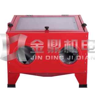 喷砂机SBC90 喷砂机小型9理0L表面处锈除漆油除污带LED灯箱式