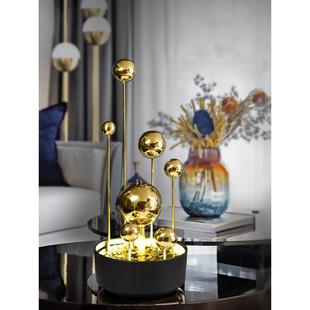 BK9K內(nèi)噴泉辦GLJ公室流水系擺關(guān)件現(xiàn)代奢工輕藝品玄水室景客廳裝