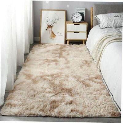 Carpet, bedroom bed blanket Nordic plush floor mat,cushion