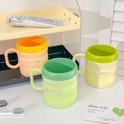 High Aesthetic Thickened漱口杯 (Rinse Cup) Nordic Style Bamb