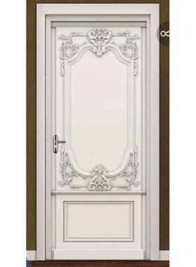 创巨木门3d粘个性白色自门pvc跨境货源贴纸 贴货现代墙面装饰