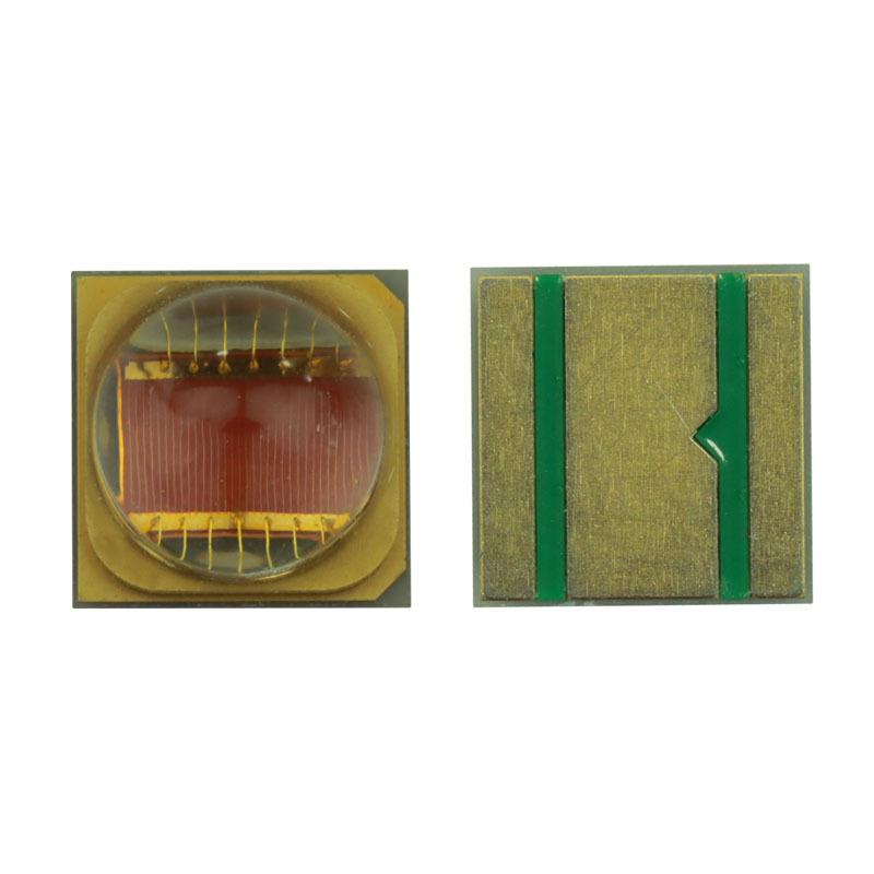 大功率聚光18W6565石英透镜60度橙红色600NM 605NM 610NM贴片灯板