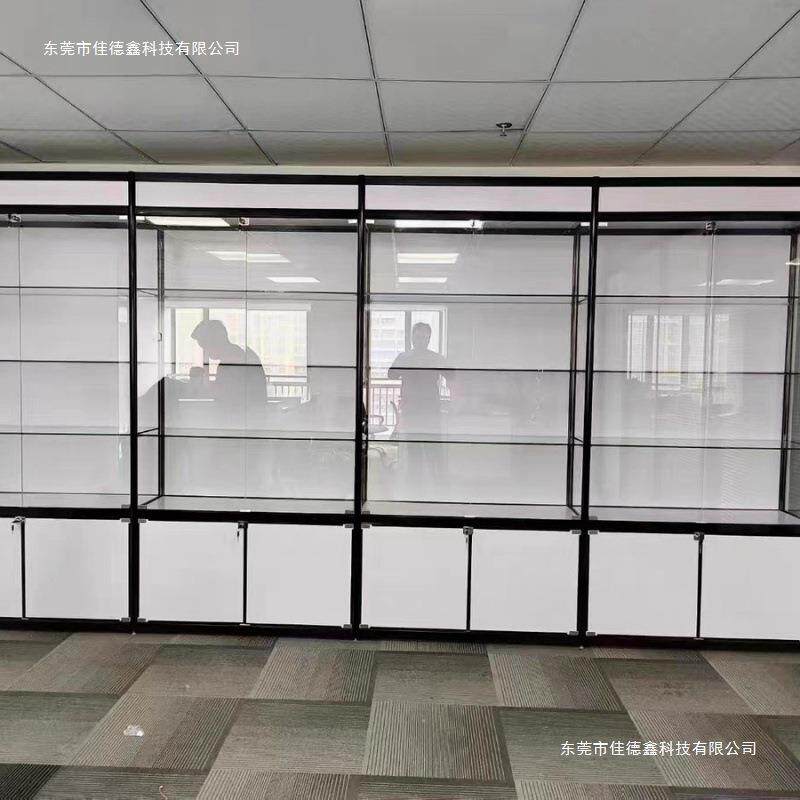 玻璃展柜透明样品展示架摆件展示柜货架陈列货柜透明展示柜哦