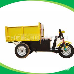 广州市花都区勤达工地混凝土水泥运输车散料短途用电动货运三轮车