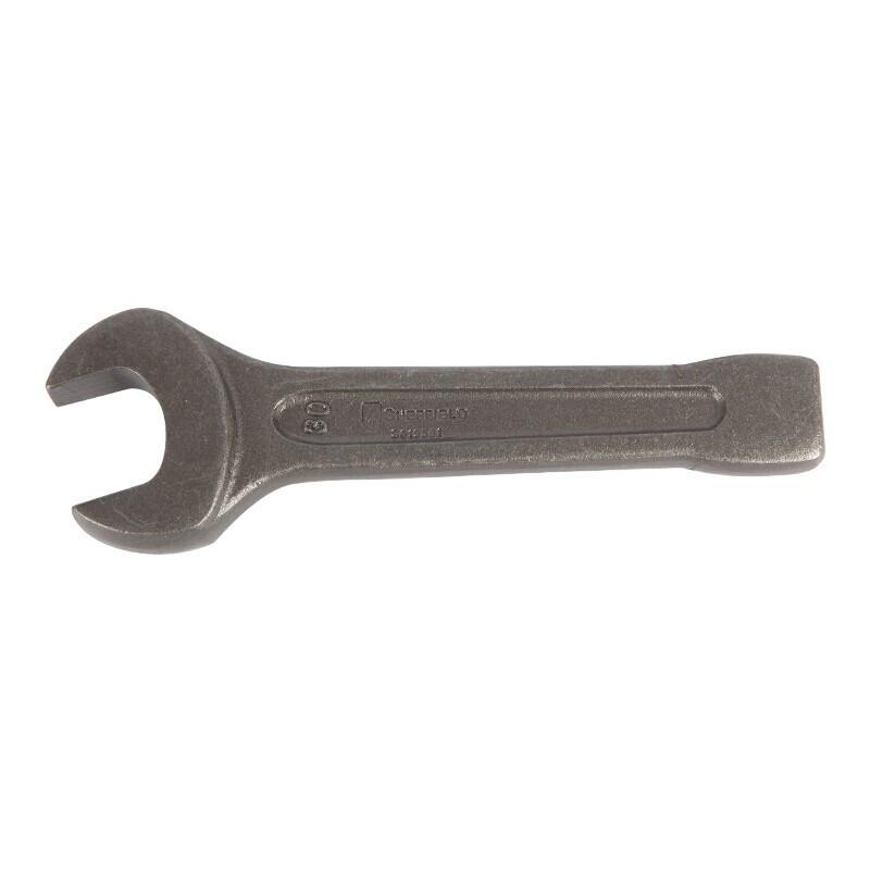 SHEFFIEL/钢盾S0195IRP8重型呆头口敲击扳1手27mm开D大号呆扳手
