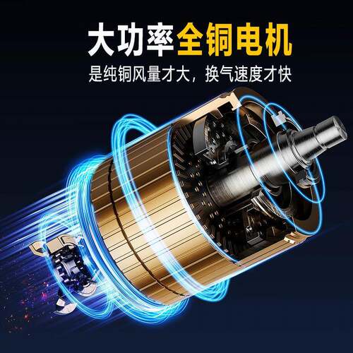 工业负压风机排风扇纯铜通风换气排气扇工厂养殖抽风机大风量