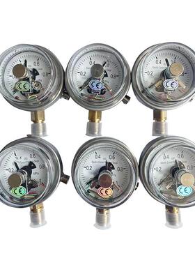 真空咨询接点压力表YX电1点00磁助式电接压力表自动控C制水泵压力