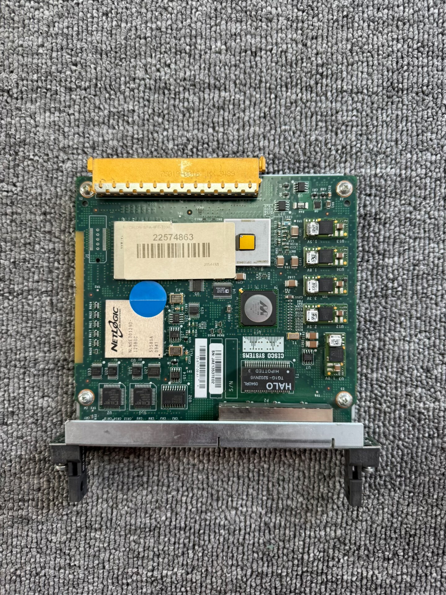 思科SPA-4FE-7304模块4端口SPA共享端口模块 需