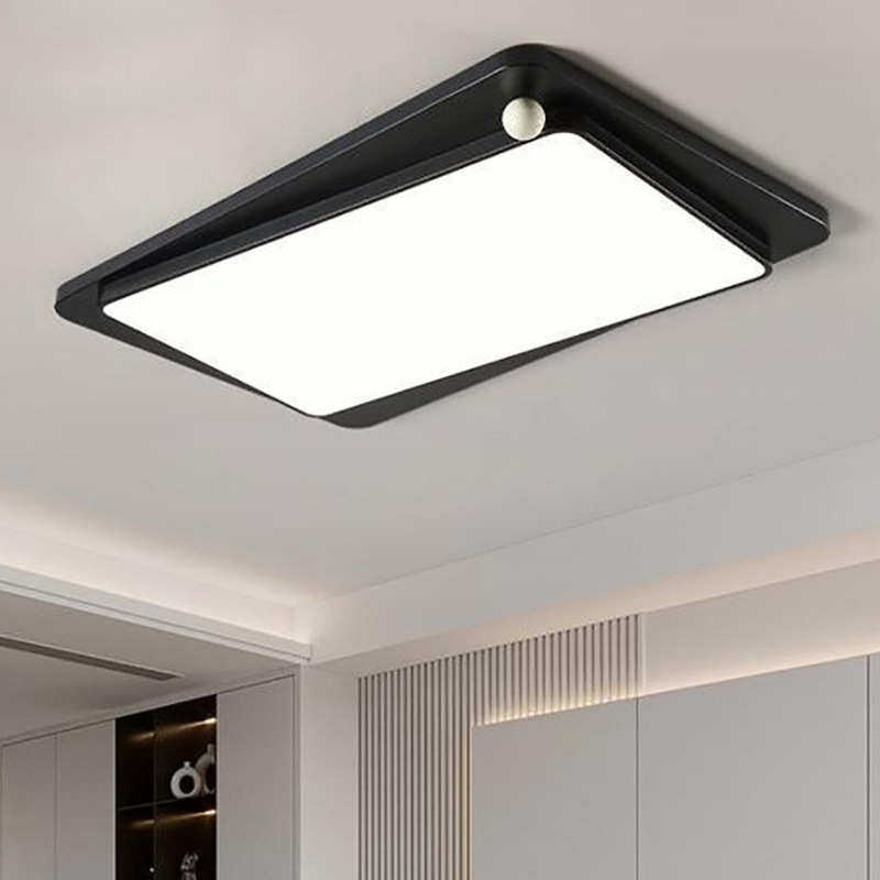 意式极简吸顶灯客厅主灯LED大气创意简约黑色高级护眼主卧房间灯,家装灯饰光源,智能吸顶灯,淘宝优惠券,粉丝福利购,淘宝优惠卷