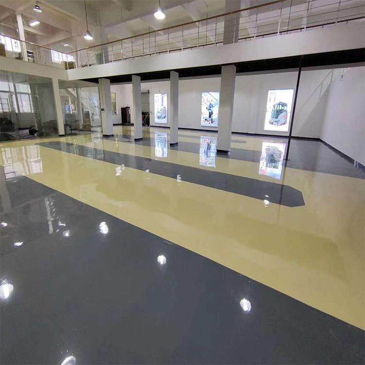水性环氧地坪漆厂房车间施工防尘净化地面漆环氧树脂自流平地坪漆