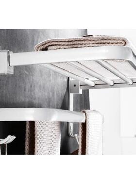 XKD-5086太空铝亮光浴巾架、毛巾架、浴室毛巾架一个起批