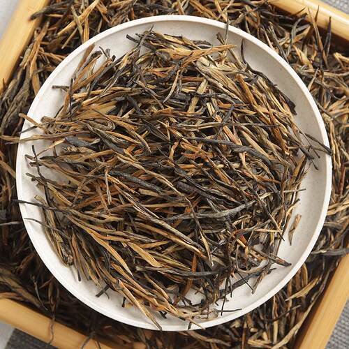 云南滇红茶 2025年松针 一芽一叶A号 凤庆红茶 散茶 早春茶