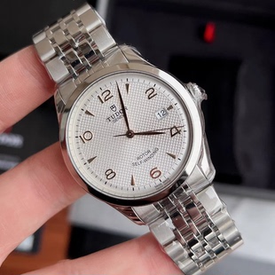未使用9.9新 帝舵1926系列精钢自动机械表39MM男表91550-0001金针