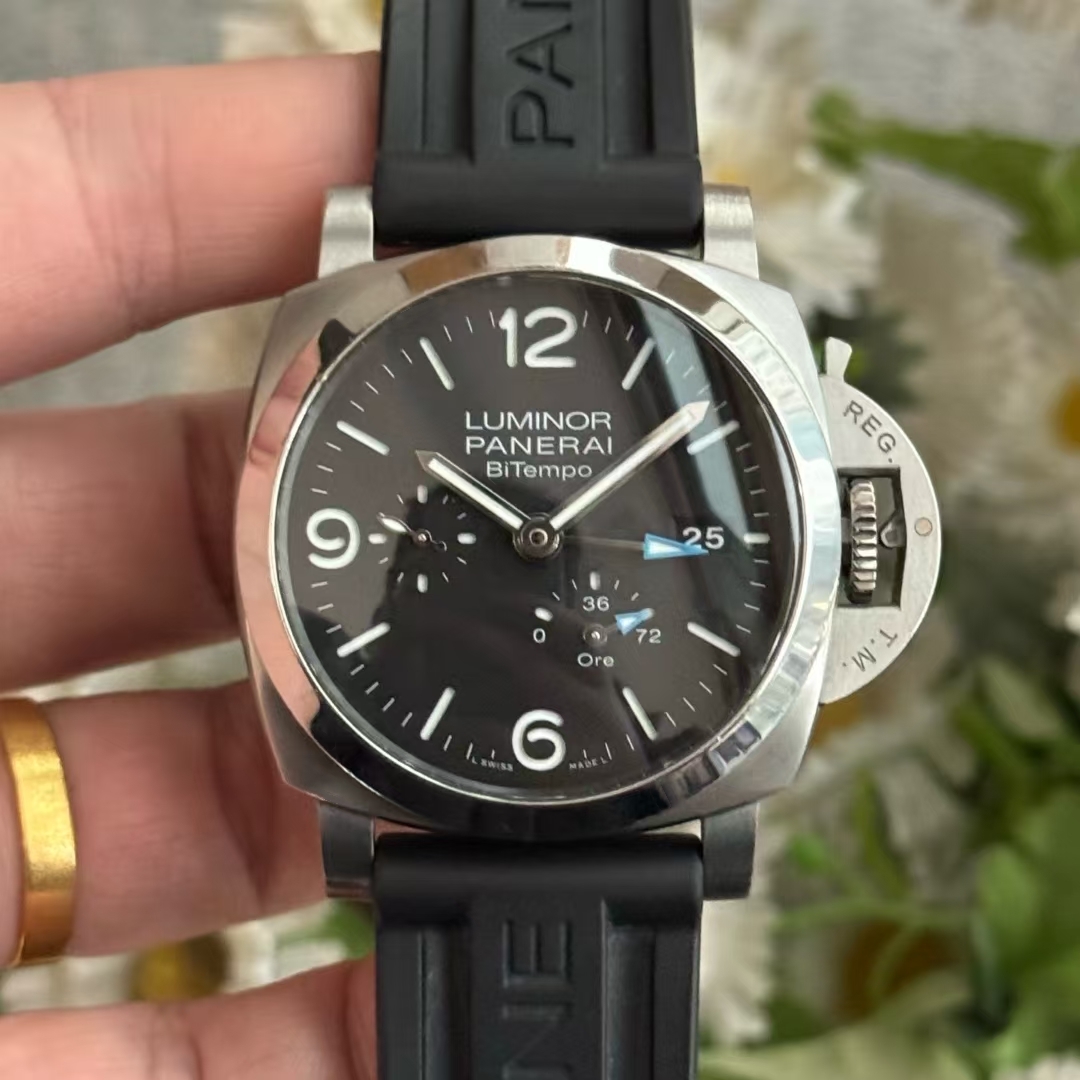 盒证新款98新44mm沛纳海庐米诺PAM01360自动机械男士手表正品