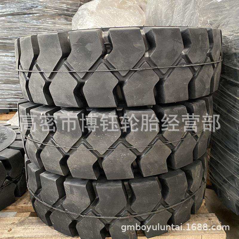 合力叉车28×9-15 650-10实心轮胎3吨叉车28*9-15 650-10工程轮胎