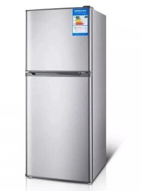 租房 118L冰箱小型双门静音一级节能冷藏冷冻无霜家用出租房宿舍