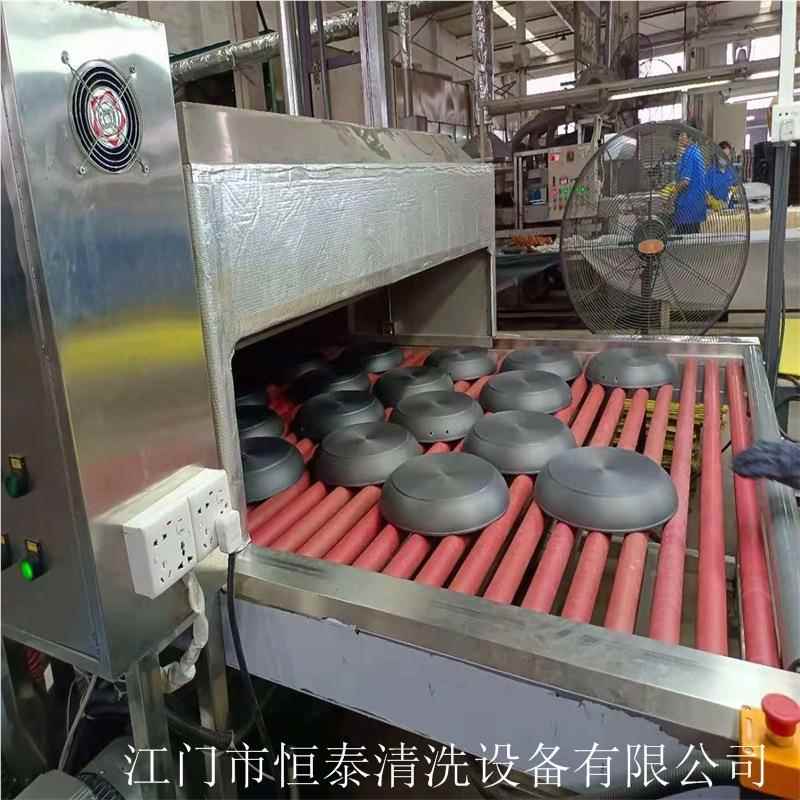 江供东606莞餐盘门除油设清洗机 厨具通过式超声喷淋波清洗备