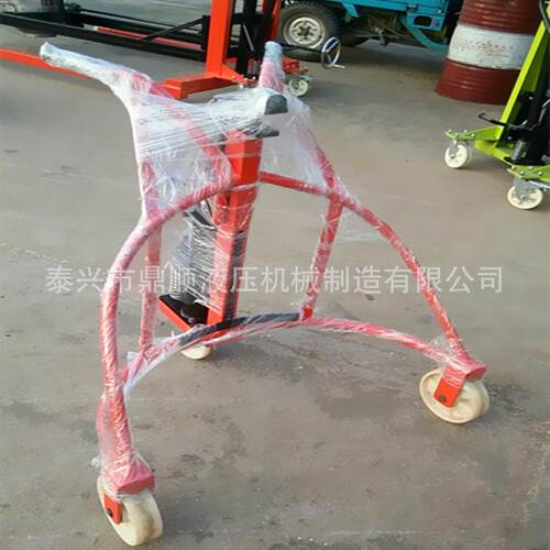 500公斤手动液压油桶搬运车油桶装卸车简易油桶搬运车内侧加宽