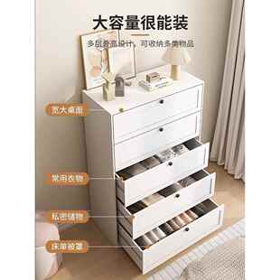 家用钢制斗柜代简厅约卧室床柜头抽屉梳妆台客多层DG-09-08现储物