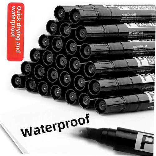 permanent marker quick dry oil marking pen waterproof记号笔
