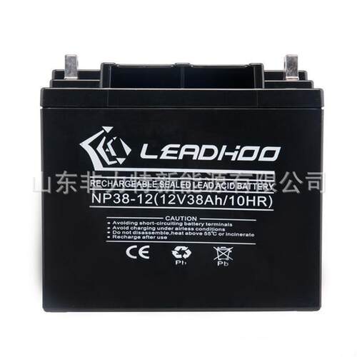LEADHOO利虎蓄电池NP38-1212V38AH/20HR太阳能路灯光伏发电