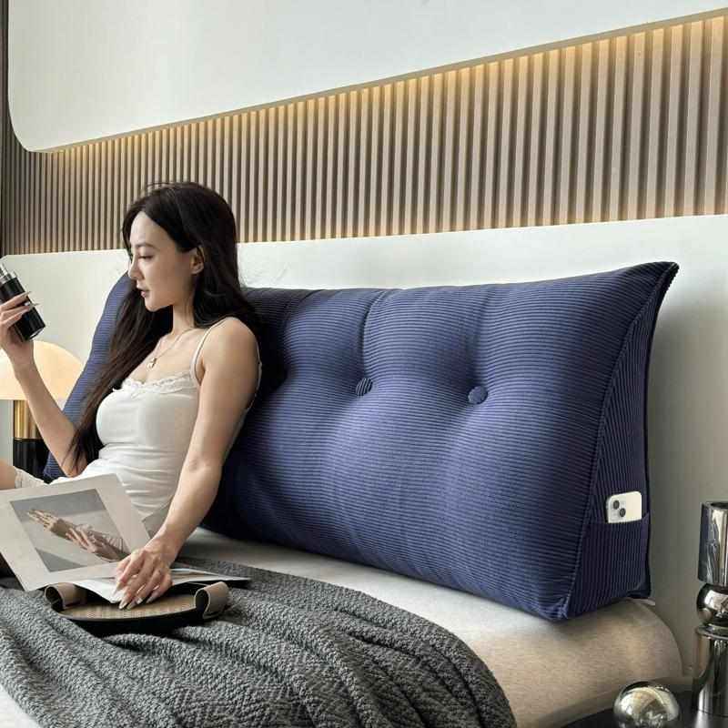 四季灯芯绒三角靠垫大靠背批发卧室宿舍沙发床头软包靠背代发护腰,居家布艺,靠垫/抱枕,淘宝优惠券,粉丝福利购,淘宝优惠卷