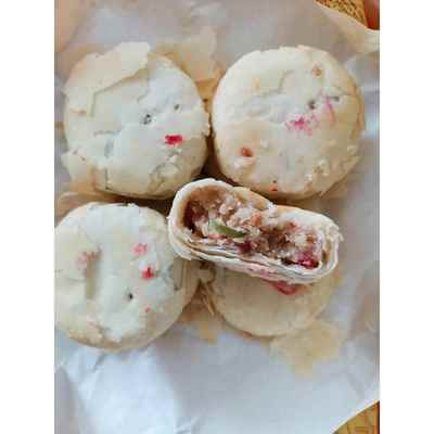 青州特产隆盛月饼寿桃玫瑰枣泥豆沙椒盐美食隆盛糕点满3包邮