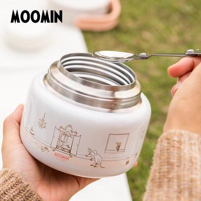 姆明moomin焖烧杯以梦筑家系列保温桶上班带饭316不锈钢饭盒2023