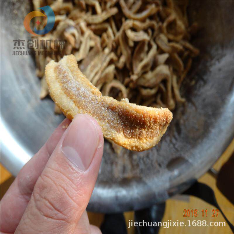 现货供应猪肉片油炸机器 全自动油炸设备 东北锅包肉油炸生产线