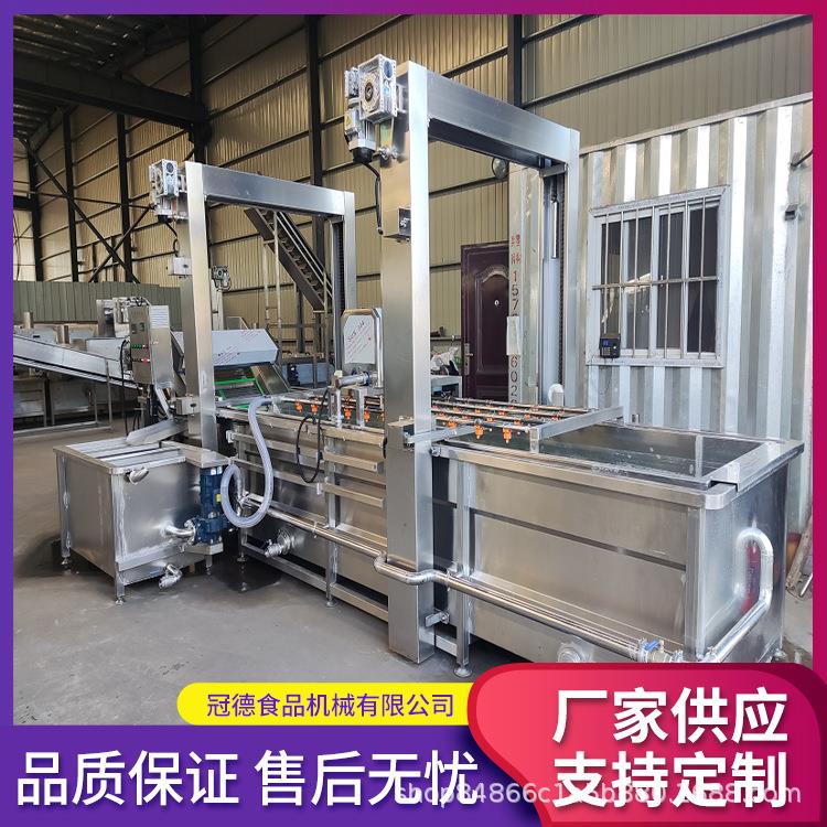 蘑菇竹笋清洗设备花生气泡清洗机海带鱼腥草带提升式气泡清洗机
