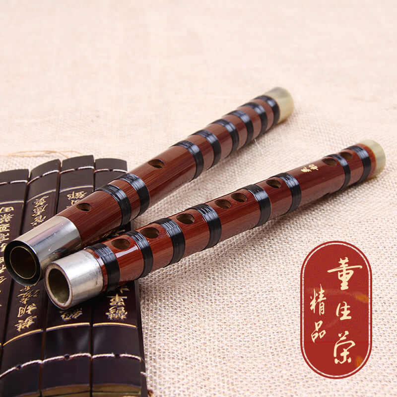 靈韻董生榮笛子竹笛專業(yè)兒童高檔演奏專業(yè)級(jí)橫笛初學(xué)教材書