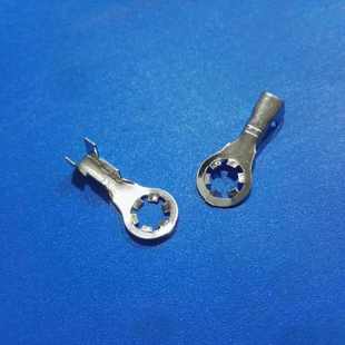 5.2太阳接地片3.2地环接线扣 ∮4.2梅花接线片宽边本色 DJ4305