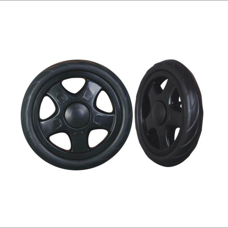 婴儿推车轮子宝宝车橡胶外胎前后轮推车轮成型机器设备发泡机