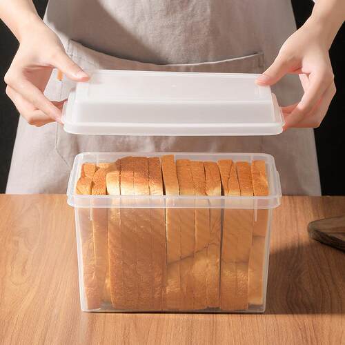 Food-grade bread storage box, refrigerator toast dedicated f